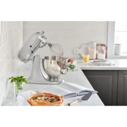 KitchenAid - Artisan Series 5 Quart Tilt-Head Stand Mixer - KSM150PSMC - Metallic Chrome -Kitchenaid c5aff21e da4a 5910 863f 51f8f8e13f23