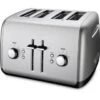 KitchenAid 4-Slice Toaster With Illuminated Buttons In Contour Silver -Kitchenaid cb3e9c66 8d3f 4eda 959a 8159afb7fa7e