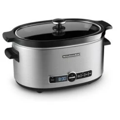 KitchenAid 6-Quart Slow Cooker In Stainless Steel