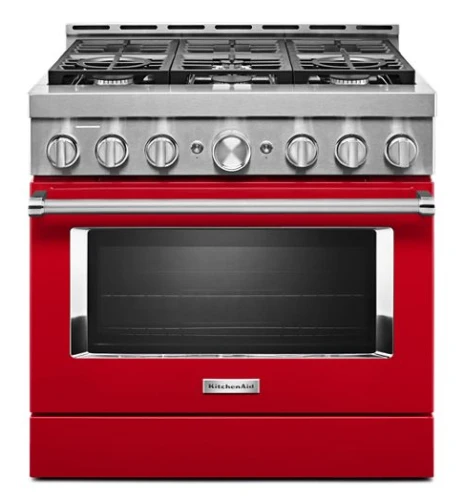 KitchenAid® 36'' Smart Commercial-Style Gas Range With 6 Burners 7 KitchenAid® 36'' Smart Commercial-Style Gas Range With 6 Burners - Image 5