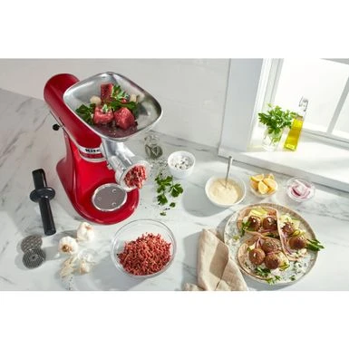 KitchenAid - Metal Food Grinder Attachment - Silver 12 KitchenAid - Metal Food Grinder Attachment - Silver - Image 10