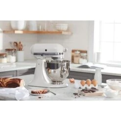 KitchenAid - Artisan Series 5 Quart Tilt-Head Stand Mixer - KSM150PSMH - Matte Milkshake -Kitchenaid f1242994 5178 592a 831b ef9130d06277