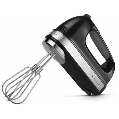 KitchenAid 9-Speed Hand Mixer With Turbo Beater II Accessories In Onyx Black 5 KitchenAid 9-Speed Hand Mixer With Turbo Beater II Accessories In Onyx Black - Image 3