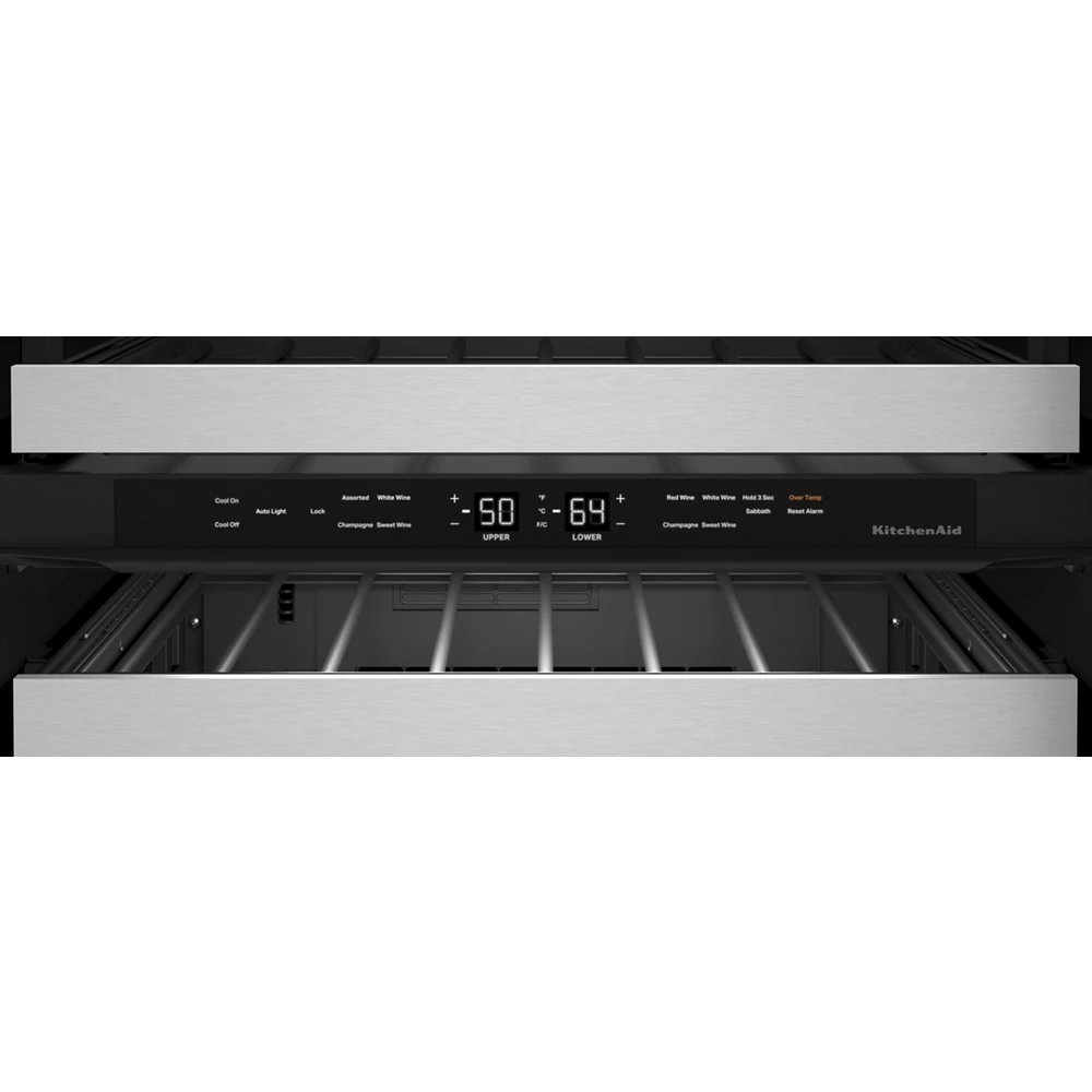 KitchenAid 24" Undercounter Wine Cellar With Glass Door And Metal-Front Racks 5 KitchenAid 24" Undercounter Wine Cellar With Glass Door And Metal-Front Racks - Image 3