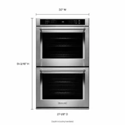 KitchenAid 30" Double Wall Oven With Even-Heat™ True Convection (Upper Oven) 11 KitchenAid 30" Double Wall Oven With Even-Heat™ True Convection (Upper Oven) -Kitchenaid frbgaynrvciy