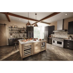 KitchenAid 24" Panel-Ready Undercounter Wine Cellar With Wood-Front Racks 12 KitchenAid 24" Panel-Ready Undercounter Wine Cellar With Wood-Front Racks -Kitchenaid frbgjatrotql