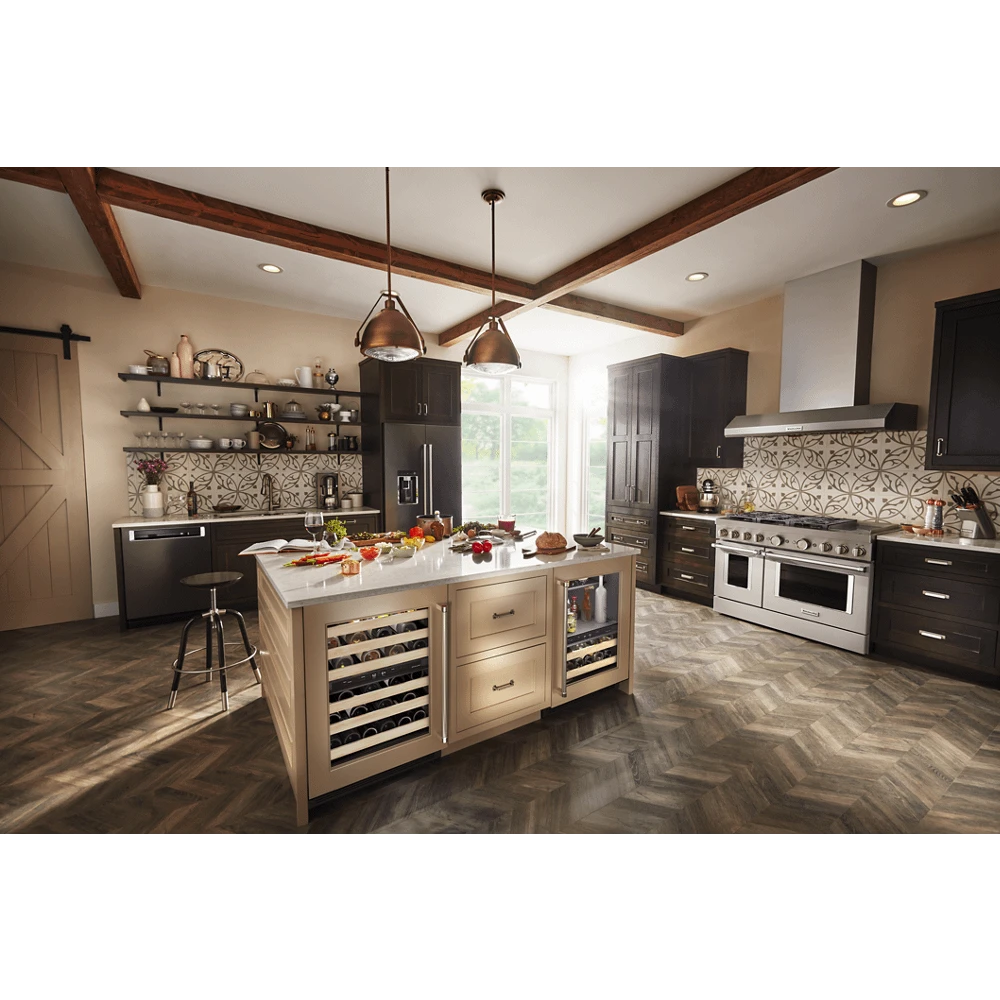 KitchenAid 24" Panel-Ready Undercounter Wine Cellar With Wood-Front Racks 7 KitchenAid 24" Panel-Ready Undercounter Wine Cellar With Wood-Front Racks - Image 5