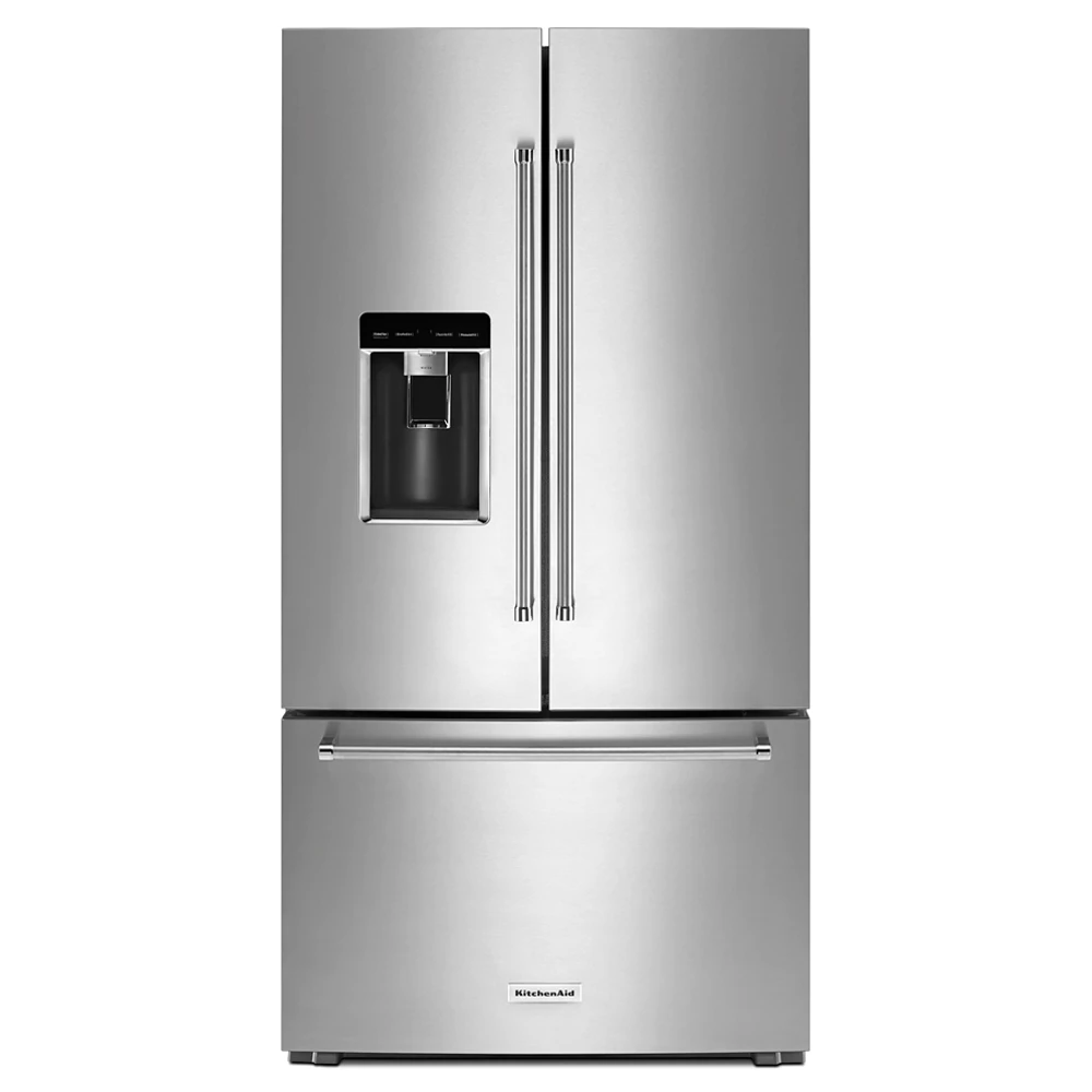 KitchenAid 23.8 Cu. Ft. 36" Counter-Depth French Door Platinum Interior Refrigerator With PrintShield™ Finish 3 KitchenAid 23.8 Cu. Ft. 36" Counter-Depth French Door Platinum Interior Refrigerator With PrintShield™ Finish