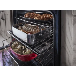 KitchenAid 30-Inch 5-Burner Gas Slide-In Convection Range -Kitchenaid frcmasmrwvuj