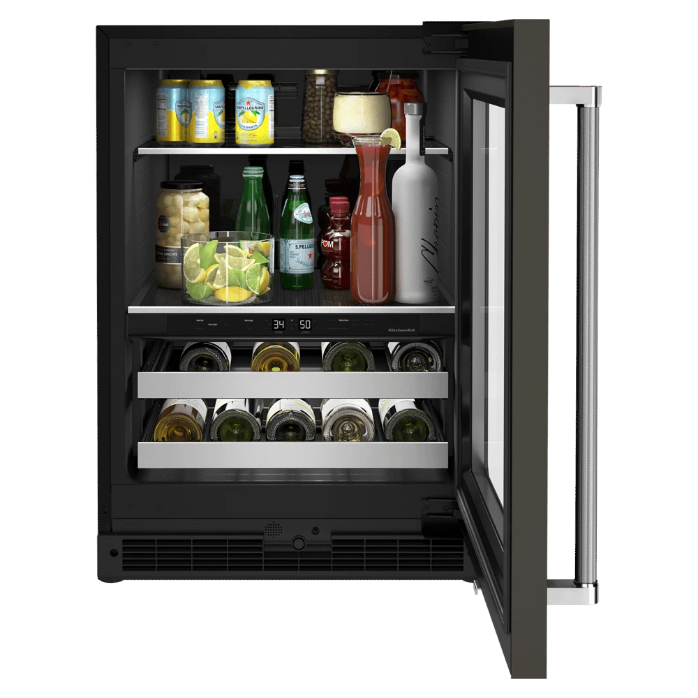 KitchenAid 24" Beverage Center With Glass Door And Metal-Front Racks 4 KitchenAid 24" Beverage Center With Glass Door And Metal-Front Racks - Image 2