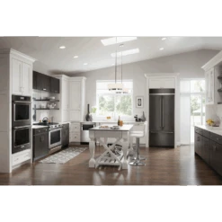 KitchenAid 30-Inch 5 Burner Gas Convection Slide-In Range With Baking Drawer -Kitchenaid frddpfholprs