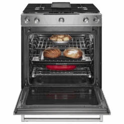 KitchenAid 30-Inch 5-Burner Dual Fuel Convection Slide-In Range With Baking Drawer 10 KitchenAid 30-Inch 5-Burner Dual Fuel Convection Slide-In Range With Baking Drawer -Kitchenaid frfkfcowxdmy