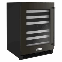 KitchenAid 24" Undercounter Wine Cellar With Glass Door And Metal-Front Racks 13 KitchenAid 24" Undercounter Wine Cellar With Glass Door And Metal-Front Racks -Kitchenaid frfupdfmrymn
