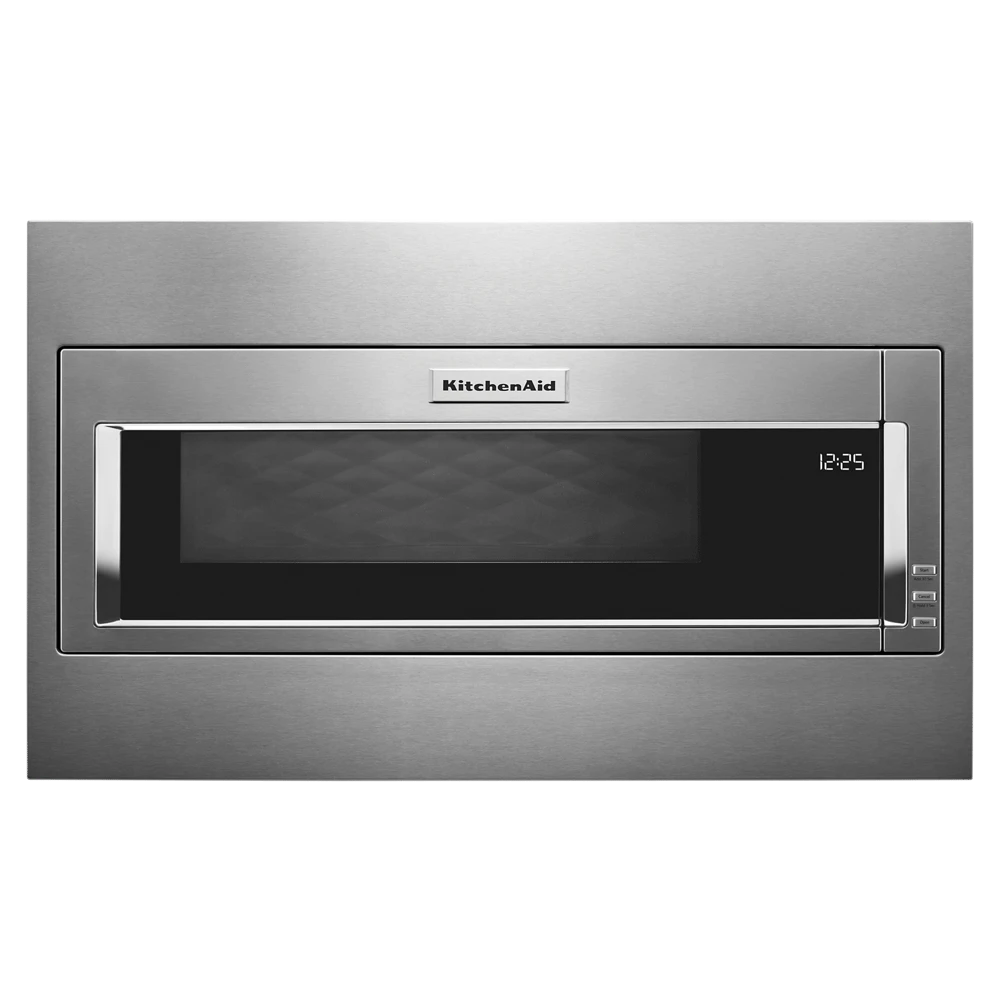 KitchenAid 1000 Watt Built-In Low Profile Microwave With Standard Trim Kit 3 KitchenAid 1000 Watt Built-In Low Profile Microwave With Standard Trim Kit