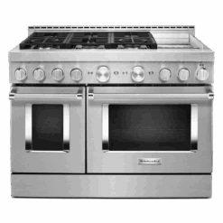 KitchenAid KitchenAid® 48'' Smart Commercial-Style Gas Range With Griddle