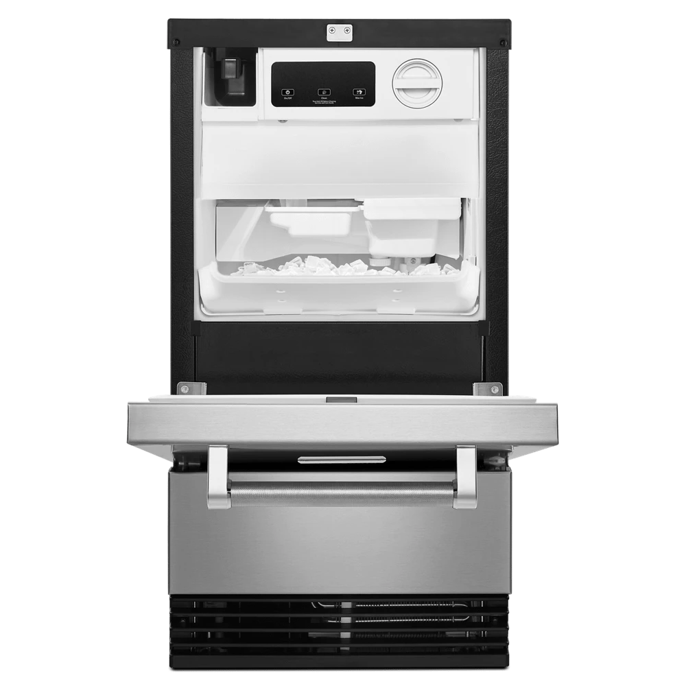 KitchenAid KitchenAid® 18'' Automatic Ice Maker With PrintShield™ Finish 4 KitchenAid KitchenAid® 18'' Automatic Ice Maker With PrintShield™ Finish - Image 2