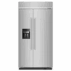 KitchenAid 25.1 Cu. Ft. 42" Built-In Side-by-Side Refrigerator With Ice And Water Dispenser 2 KitchenAid 25.1 Cu. Ft. 42" Built-In Side-by-Side Refrigerator With Ice And Water Dispenser -Kitchenaid friayfnhkboe