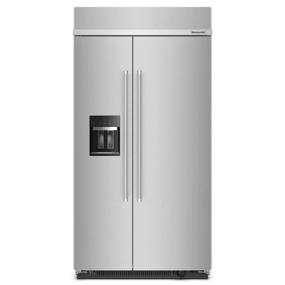 KitchenAid 25.1 Cu. Ft. 42" Built-In Side-by-Side Refrigerator With Ice And Water Dispenser 3 KitchenAid 25.1 Cu. Ft. 42" Built-In Side-by-Side Refrigerator With Ice And Water Dispenser