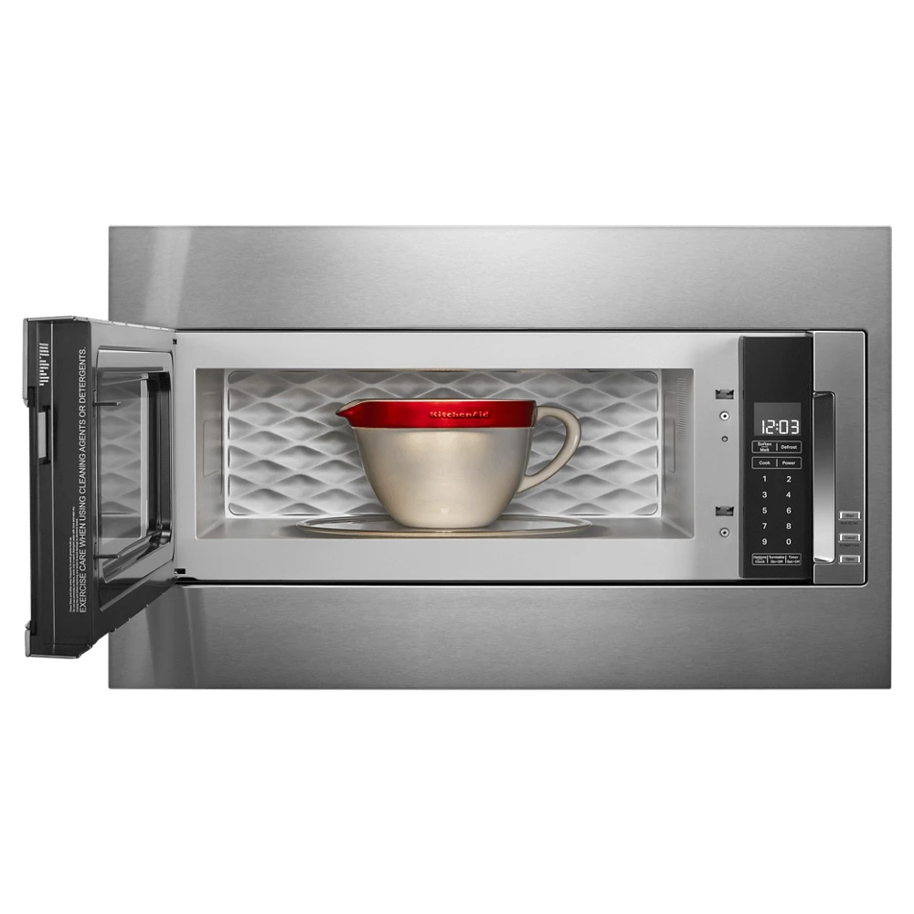 KitchenAid 1000 Watt Built-In Low Profile Microwave With Standard Trim Kit 4 KitchenAid 1000 Watt Built-In Low Profile Microwave With Standard Trim Kit - Image 2