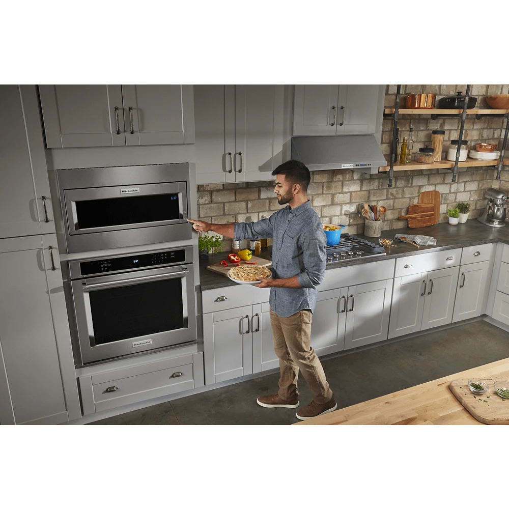 KitchenAid 1000 Watt Built-In Low Profile Microwave With Standard Trim Kit 8 KitchenAid 1000 Watt Built-In Low Profile Microwave With Standard Trim Kit - Image 6