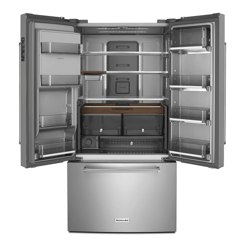 KitchenAid 23.8 Cu. Ft. 36" Counter-Depth French Door Platinum Interior Refrigerator With PrintShield™ Finish 5 KitchenAid 23.8 Cu. Ft. 36" Counter-Depth French Door Platinum Interior Refrigerator With PrintShield™ Finish - Image 3