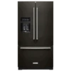 KitchenAid 26.8 Cu. Ft. Standard-Depth French Door Refrigerator With Exterior Ice And Water Dispenser