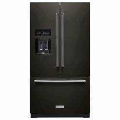 KitchenAid 26.8 Cu. Ft. Standard-Depth French Door Refrigerator With Exterior Ice And Water Dispenser