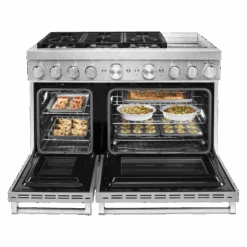 KitchenAid KitchenAid® 48'' Smart Commercial-Style Dual Fuel Range With Griddle 10 KitchenAid KitchenAid® 48'' Smart Commercial-Style Dual Fuel Range With Griddle -Kitchenaid frjpsjefcjri