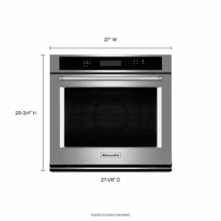 KitchenAid 27" Single Wall Oven With Even-Heat™ True Convection -Kitchenaid frkfbrufkdea
