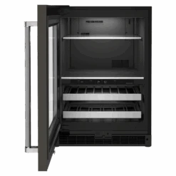 KitchenAid 24" Beverage Center With Glass Door And Metal-Front Racks And PrintShield™ Finish 9 KitchenAid 24" Beverage Center With Glass Door And Metal-Front Racks And PrintShield™ Finish -Kitchenaid frkvxowhhfdt