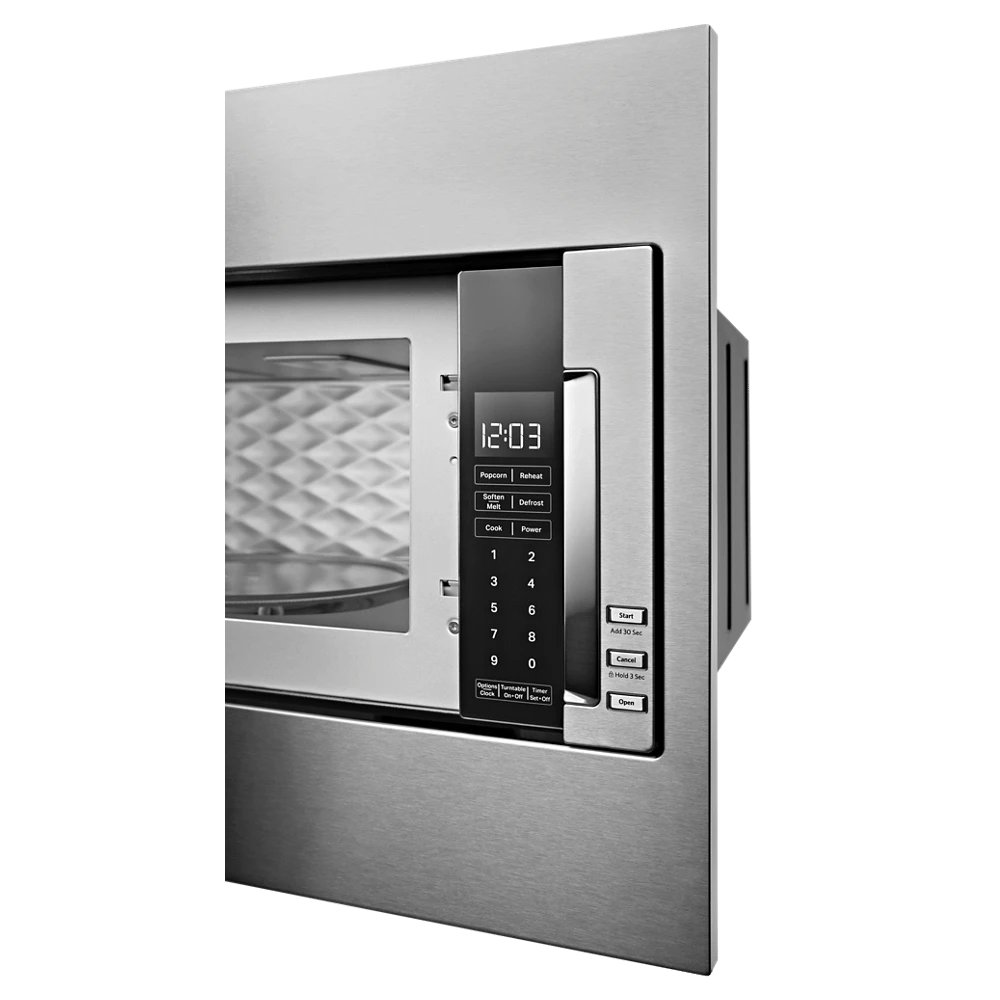 KitchenAid 1000 Watt Built-In Low Profile Microwave With Standard Trim Kit 6 KitchenAid 1000 Watt Built-In Low Profile Microwave With Standard Trim Kit - Image 4