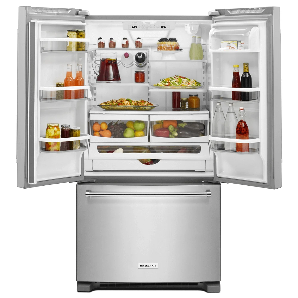 KitchenAid 20 Cu. Ft. 36-Inch Width Counter-Depth French Door Refrigerator With Interior Dispense 3 KitchenAid 20 Cu. Ft. 36-Inch Width Counter-Depth French Door Refrigerator With Interior Dispense - Image 2