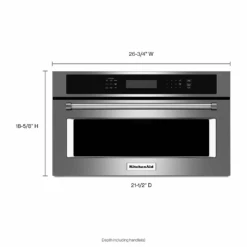 KitchenAid 27" Built In Microwave Oven With Convection Cooking -Kitchenaid frlirvemdgah