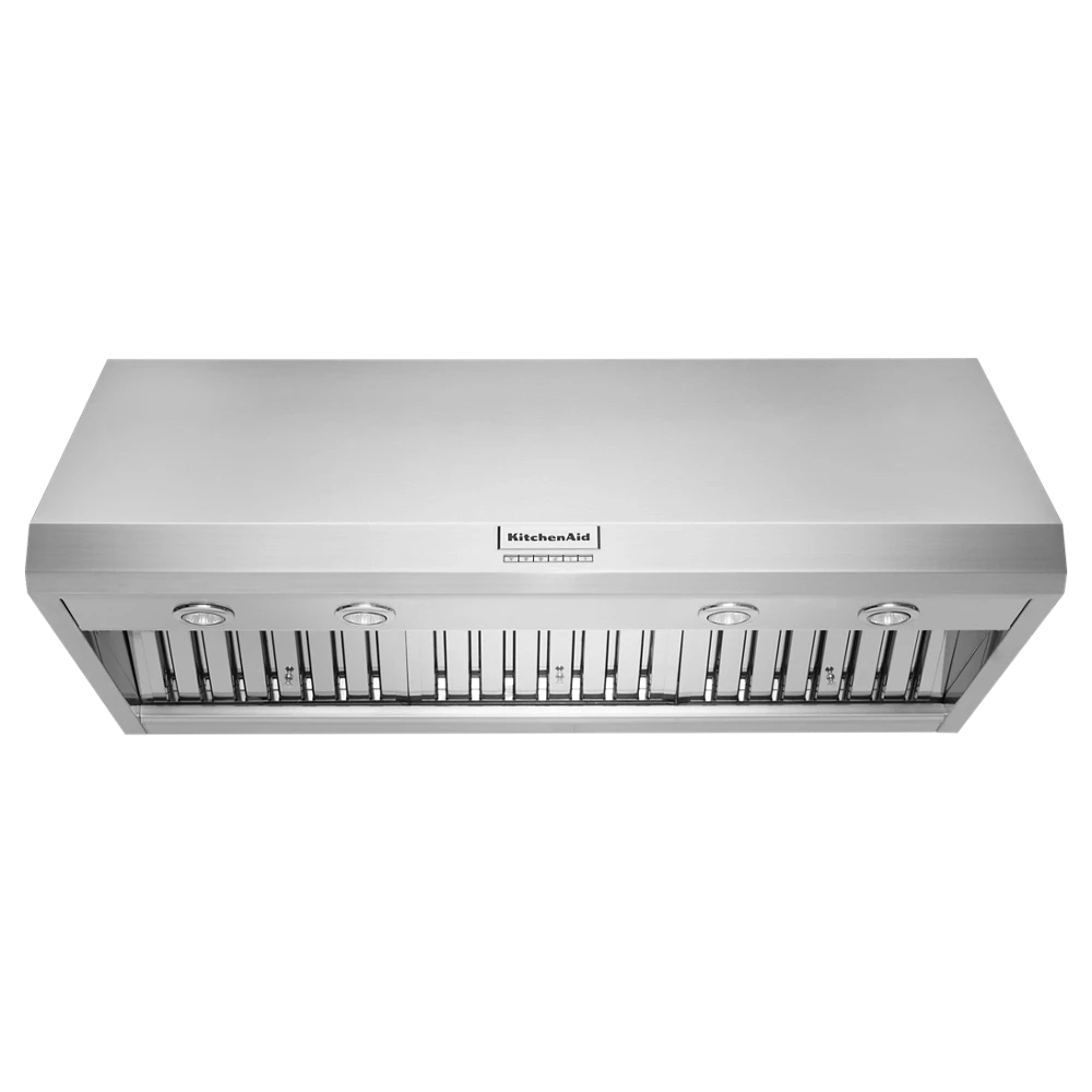 KitchenAid 48'' 585 Or 1170 CFM Motor Class Commercial-Style Wall-Mount Canopy Range Hood 3 KitchenAid 48'' 585 Or 1170 CFM Motor Class Commercial-Style Wall-Mount Canopy Range Hood