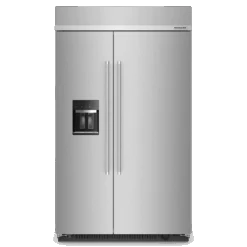 KitchenAid 29.4 Cu. Ft. 48" Built-In Side-by-Side Refrigerator With Ice And Water Dispenser