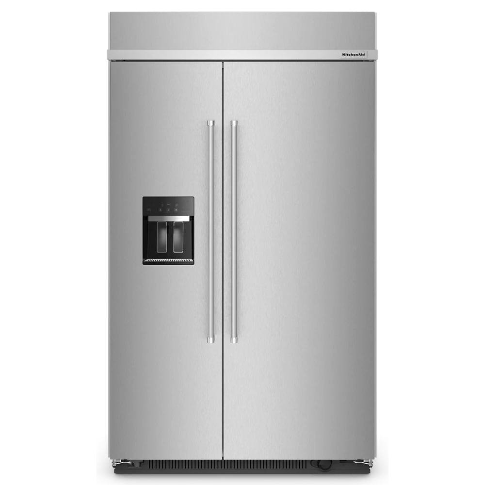 KitchenAid 29.4 Cu. Ft. 48" Built-In Side-by-Side Refrigerator With Ice And Water Dispenser 3 KitchenAid 29.4 Cu. Ft. 48" Built-In Side-by-Side Refrigerator With Ice And Water Dispenser