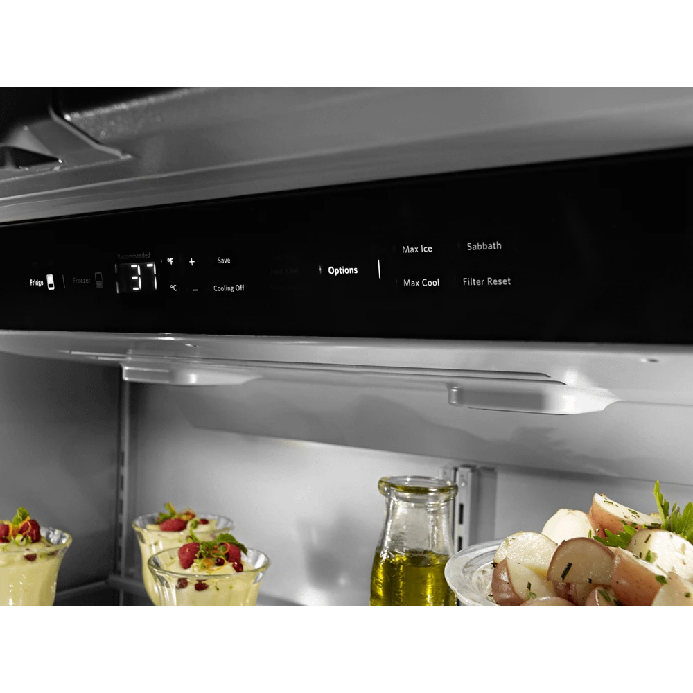 KitchenAid 24.2 Cu. Ft. 42" Width Built-In Stainless French Door Refrigerator With Platinum Interior Design 7 KitchenAid 24.2 Cu. Ft. 42" Width Built-In Stainless French Door Refrigerator With Platinum Interior Design - Image 5