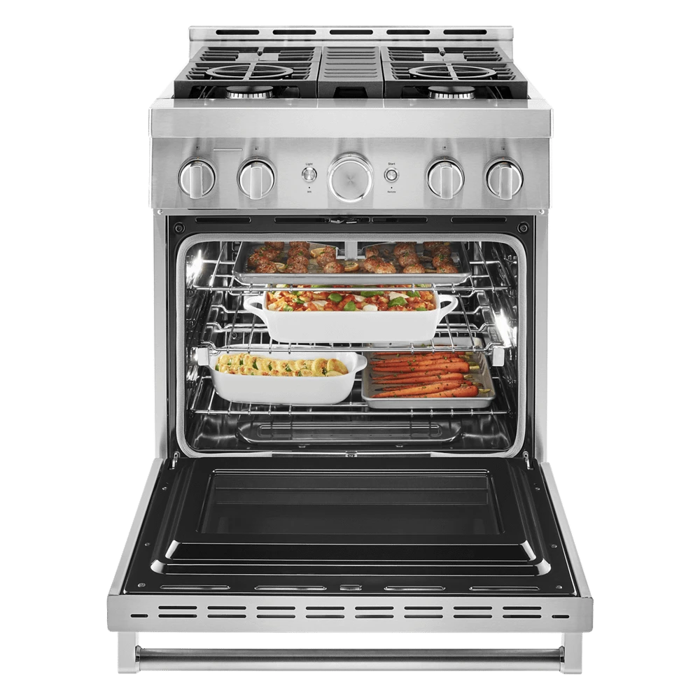 KitchenAid KitchenAid® 30'' Smart Commercial-Style Gas Range With 4 Burners 5 KitchenAid KitchenAid® 30'' Smart Commercial-Style Gas Range With 4 Burners - Image 3
