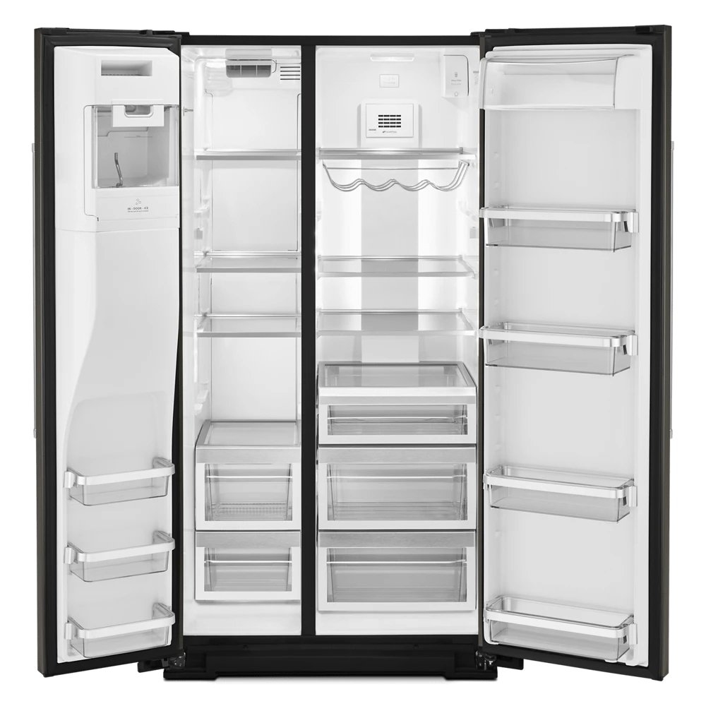 KitchenAid 24.8 Cu Ft. Side-by-Side Refrigerator With Exterior Ice And Water And PrintShield™ Finish 5 KitchenAid 24.8 Cu Ft. Side-by-Side Refrigerator With Exterior Ice And Water And PrintShield™ Finish - Image 3