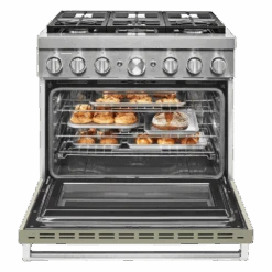 KitchenAid KitchenAid® 36'' Smart Commercial-Style Dual Fuel Range With 6 Burners 10 KitchenAid KitchenAid® 36'' Smart Commercial-Style Dual Fuel Range With 6 Burners -Kitchenaid frnxykohdmrh