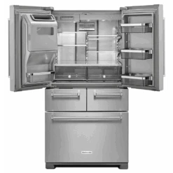 KitchenAid 25.8 Cu. Ft. 36" Multi-Door Freestanding Refrigerator With Platinum Interior Design -Kitchenaid frocnbyrvsif