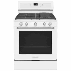 KitchenAid 30-Inch 5-Burner Gas Convection Range