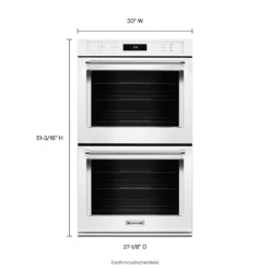 KitchenAid 30" Double Wall Oven With Even-Heat™ True Convection -Kitchenaid frovonjscwvs