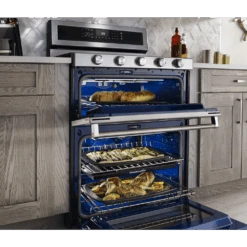 KitchenAid 30-Inch 5 Burner Dual Fuel Double Oven Convection Range -Kitchenaid frpewsoefako