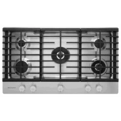 KitchenAid 36" 5-Burner Gas Cooktop With Griddle
