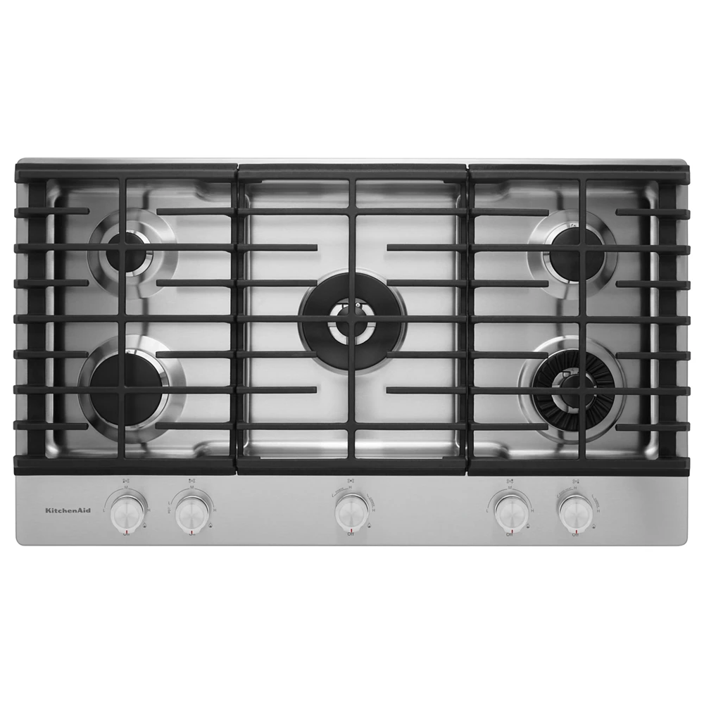 KitchenAid 36" 5-Burner Gas Cooktop With Griddle 3 KitchenAid 36" 5-Burner Gas Cooktop With Griddle