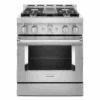 KitchenAid KitchenAid® 30'' Smart Commercial-Style Gas Range With 4 Burners