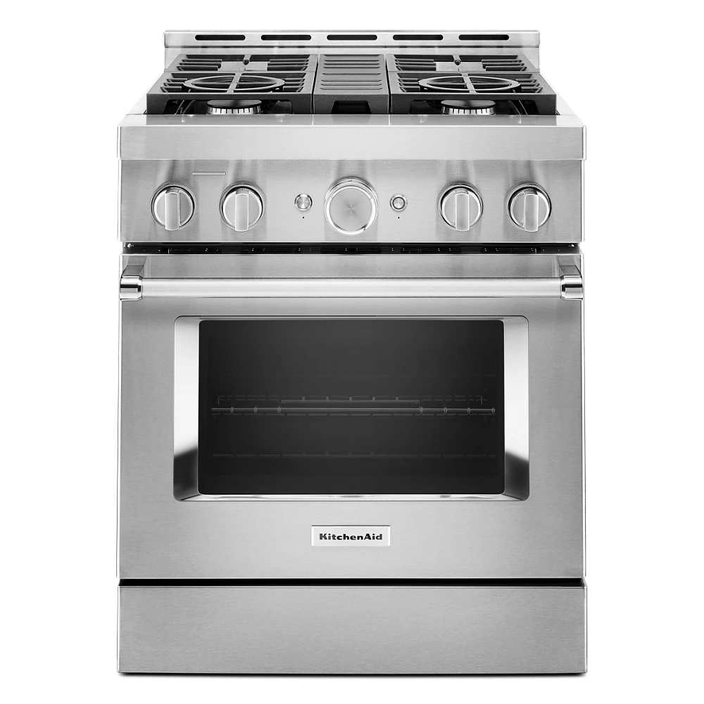 KitchenAid KitchenAid® 30'' Smart Commercial-Style Gas Range With 4 Burners 3 KitchenAid KitchenAid® 30'' Smart Commercial-Style Gas Range With 4 Burners