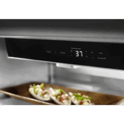 KitchenAid 20.9 Cu. Ft. 36" Width Built-In Stainless Bottom Mount Refrigerator With Platinum Interior Design 12 KitchenAid 20.9 Cu. Ft. 36" Width Built-In Stainless Bottom Mount Refrigerator With Platinum Interior Design -Kitchenaid frqyojsysaez