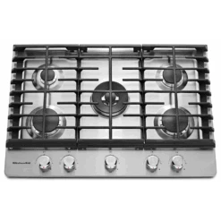 KitchenAid 30" 5-Burner Gas Cooktop